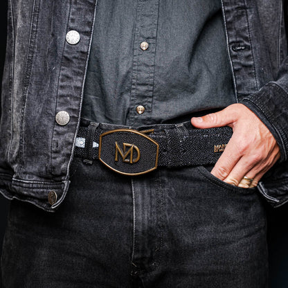 Marco Di Milano Georgia Belt Black - Angler's Pro Tackle & Outdoors