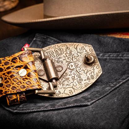 Marco Di Milano Iowa Belt Mustard Brown - Angler's Pro Tackle & Outdoors