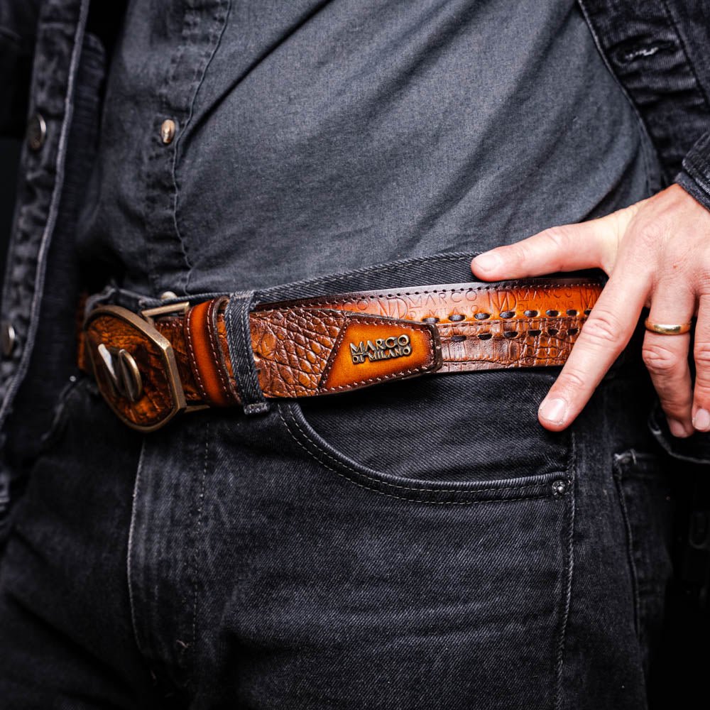 Marco Di Milano Montana Belt Aged Maple - Angler's Pro Tackle & Outdoors