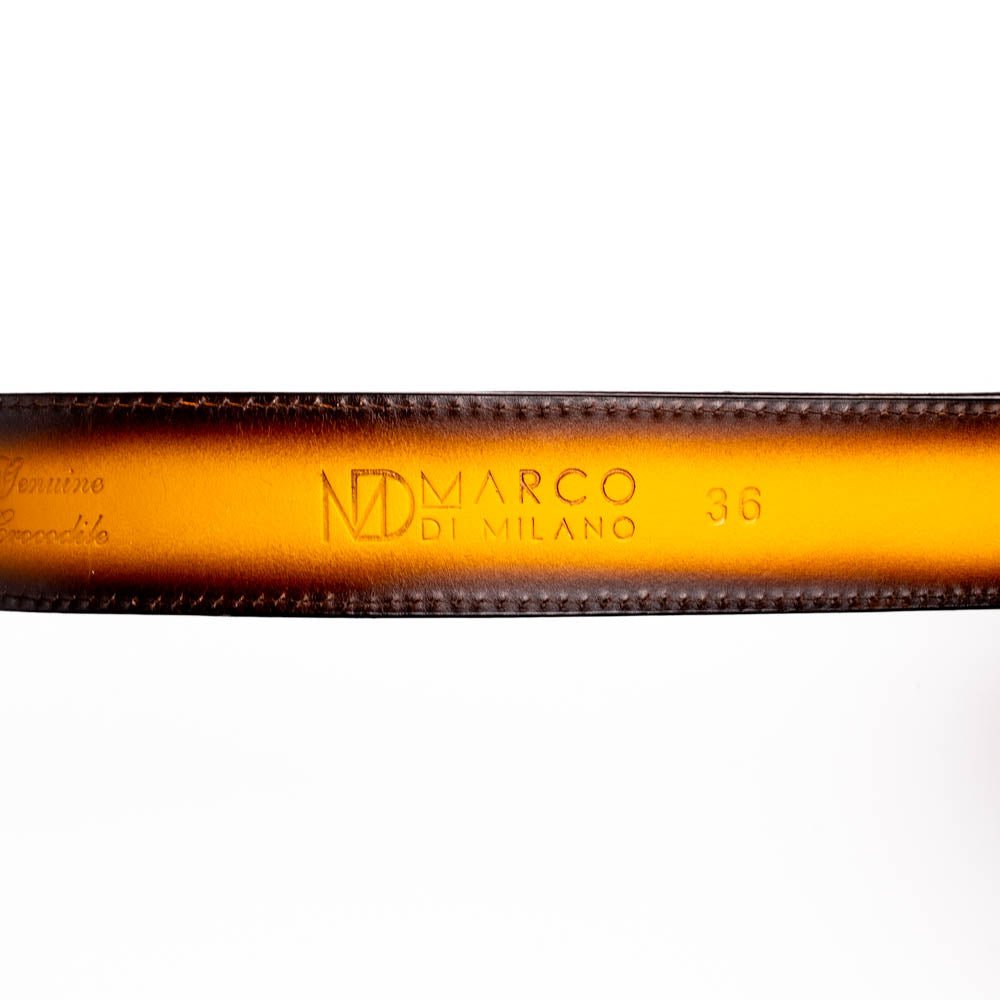 Marco Di Milano Montana Belt Mustard Brown - Angler's Pro Tackle & Outdoors