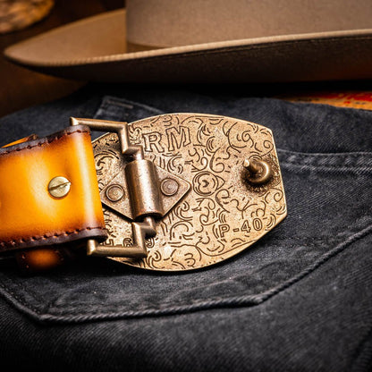 Marco Di Milano Montana Belt Mustard Brown - Angler's Pro Tackle & Outdoors