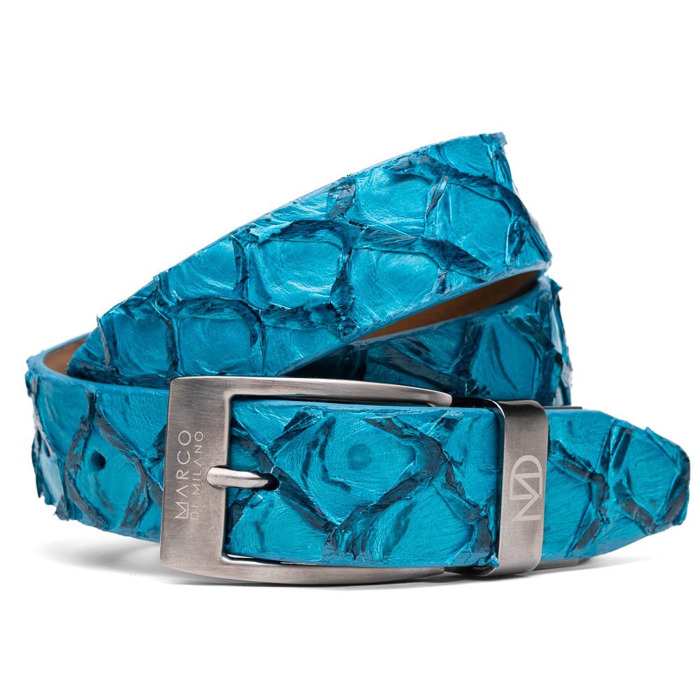 Marco Di Milano Olivieri Belt Caribbean Blue - Angler's Pro Tackle & Outdoors