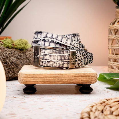 Marco Di Milano Riccardo Belt Antique Newspaper - Angler's Pro Tackle & Outdoors