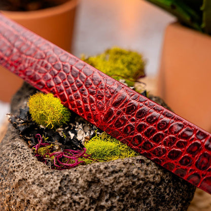 Marco Di Milano Riccardo Belt Antique Red - Angler's Pro Tackle & Outdoors
