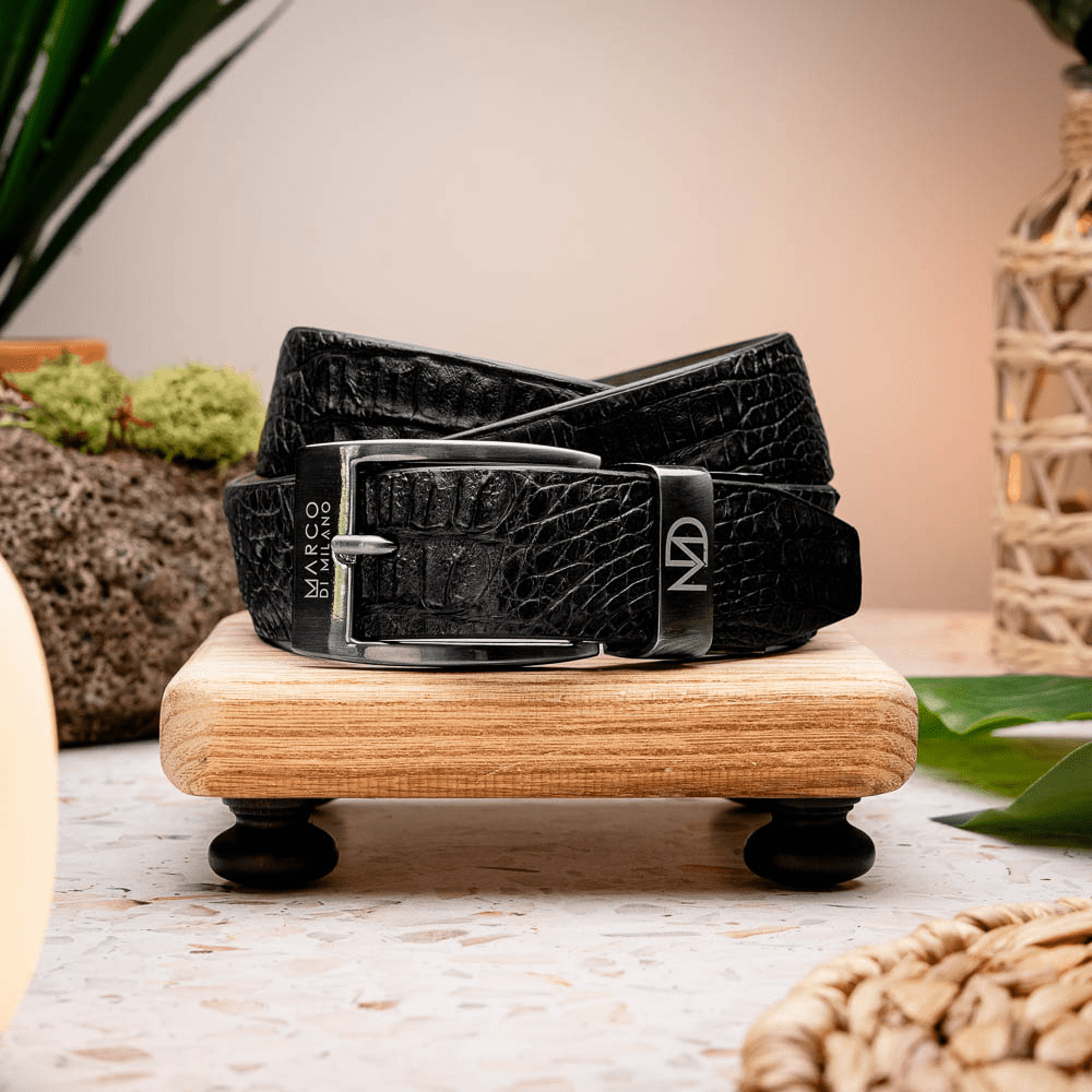 Marco Di Milano Riccardo Belt Black - Angler's Pro Tackle & Outdoors