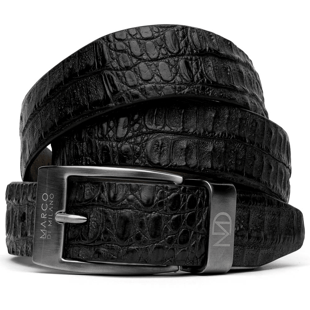 Marco Di Milano Riccardo Belt Black - Angler's Pro Tackle & Outdoors