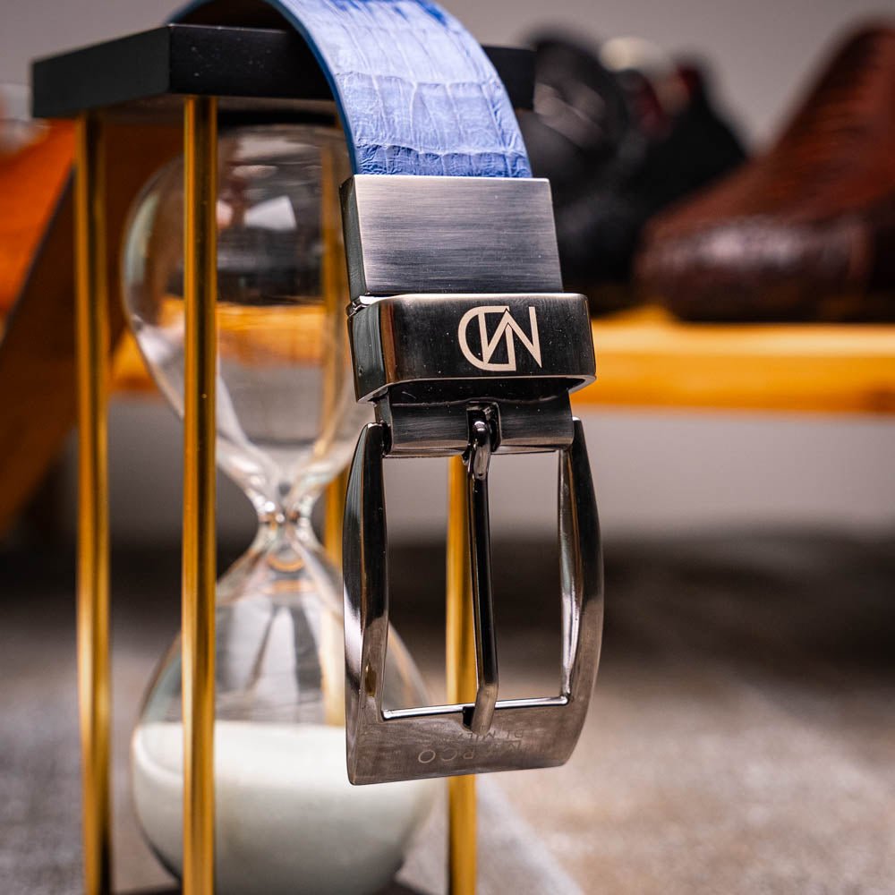 Marco Di Milano Riccardo Belt Blue Jeans - Angler's Pro Tackle & Outdoors