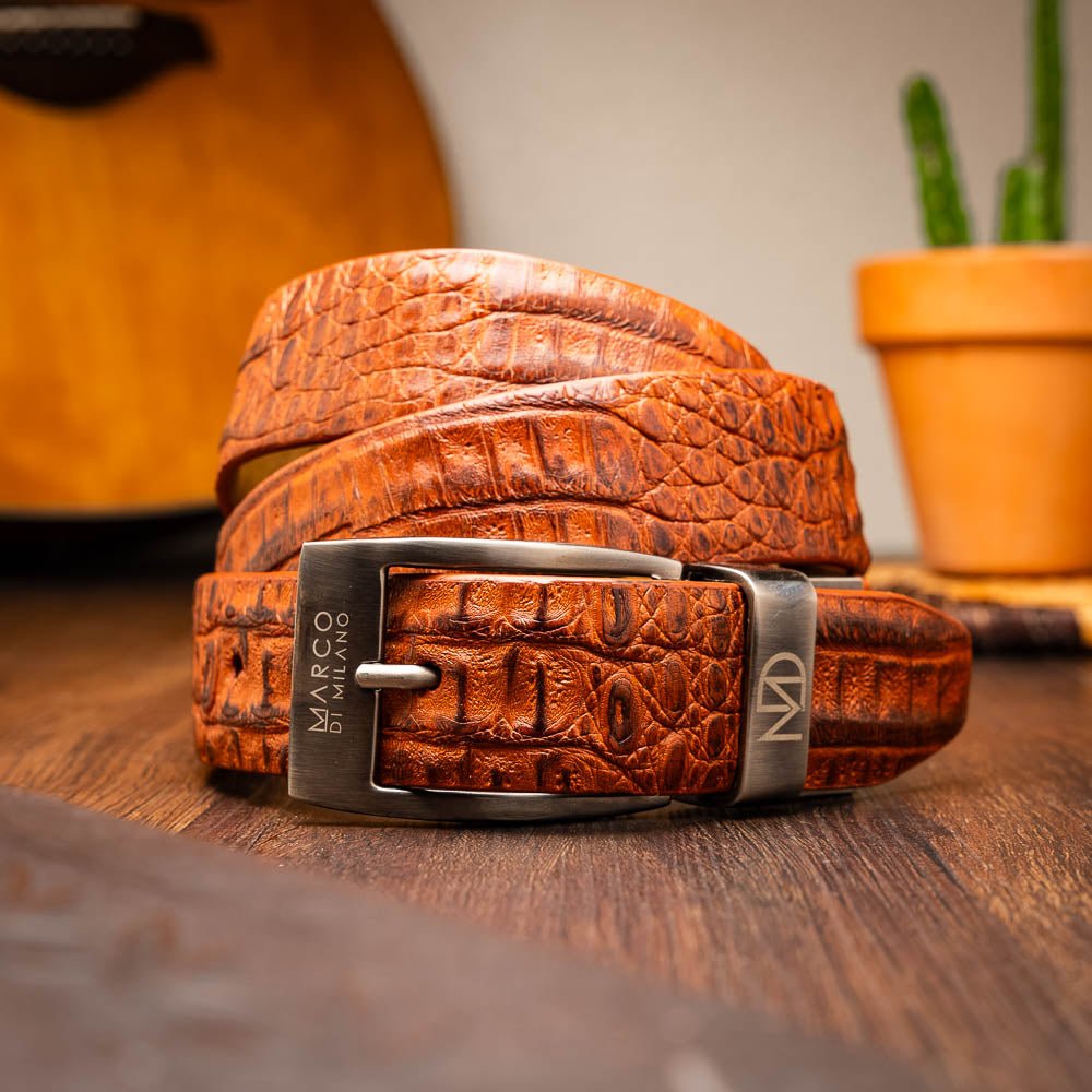 Marco Di Milano Riccardo Belt Brandy - Angler's Pro Tackle & Outdoors
