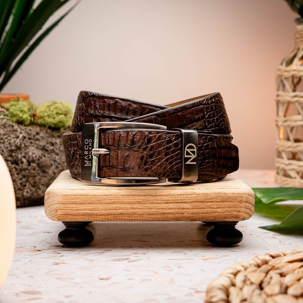 Marco Di Milano Riccardo Belt Brown - Angler's Pro Tackle & Outdoors