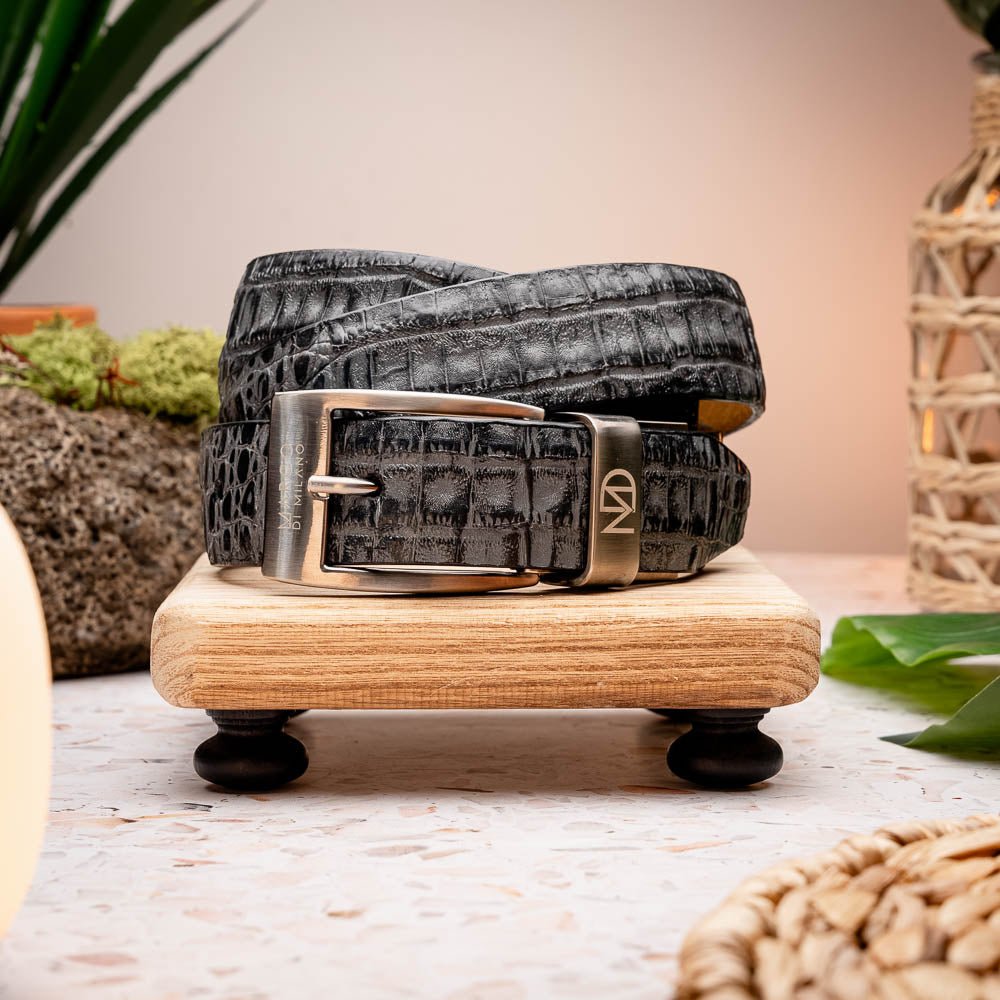 Marco Di Milano Riccardo Belt Gray - Angler's Pro Tackle & Outdoors