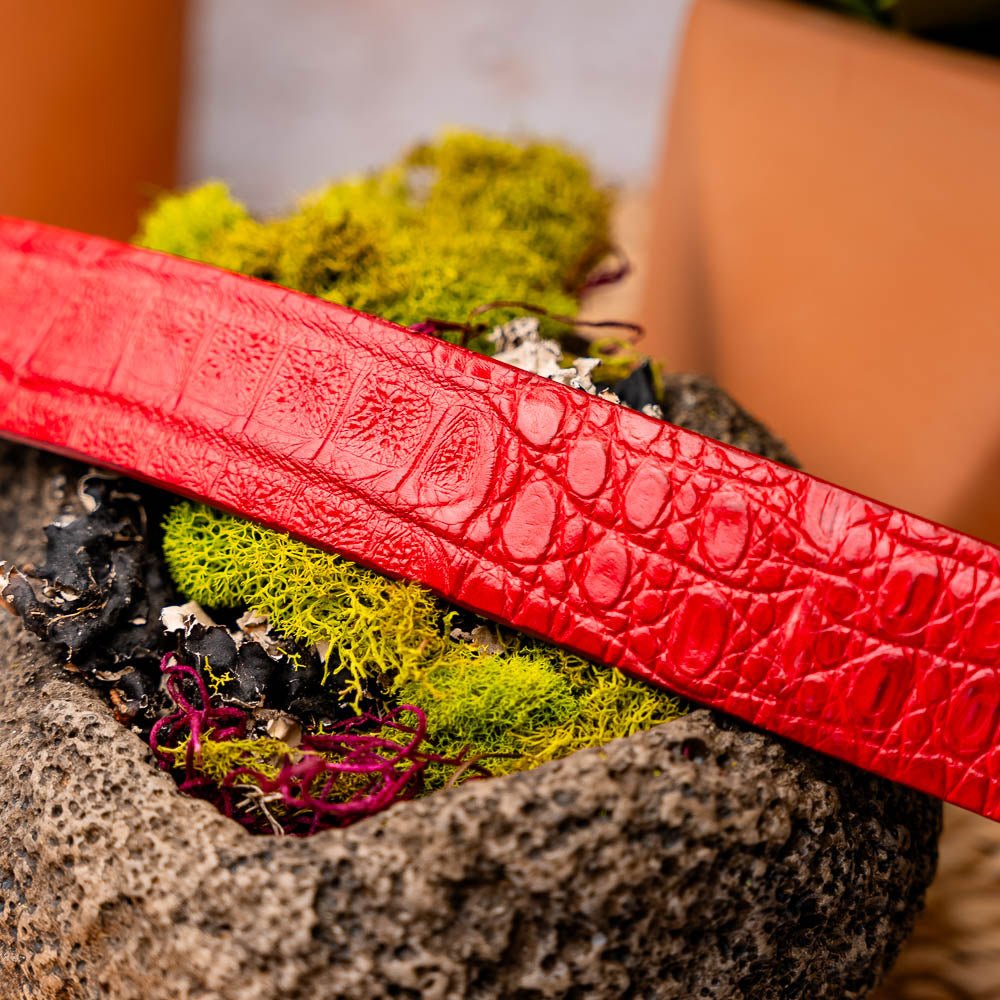 Marco Di Milano Riccardo Belt Light Red - Angler's Pro Tackle & Outdoors