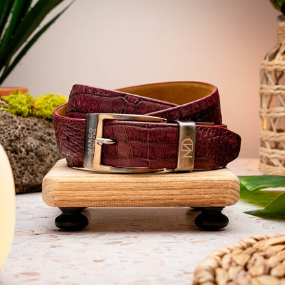Marco Di Milano Riccardo Belt Wine - Angler's Pro Tackle & Outdoors
