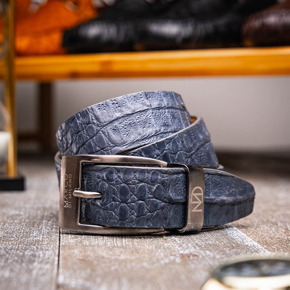 Marco Di Milano Silvio Belt Gray - Angler's Pro Tackle & Outdoors