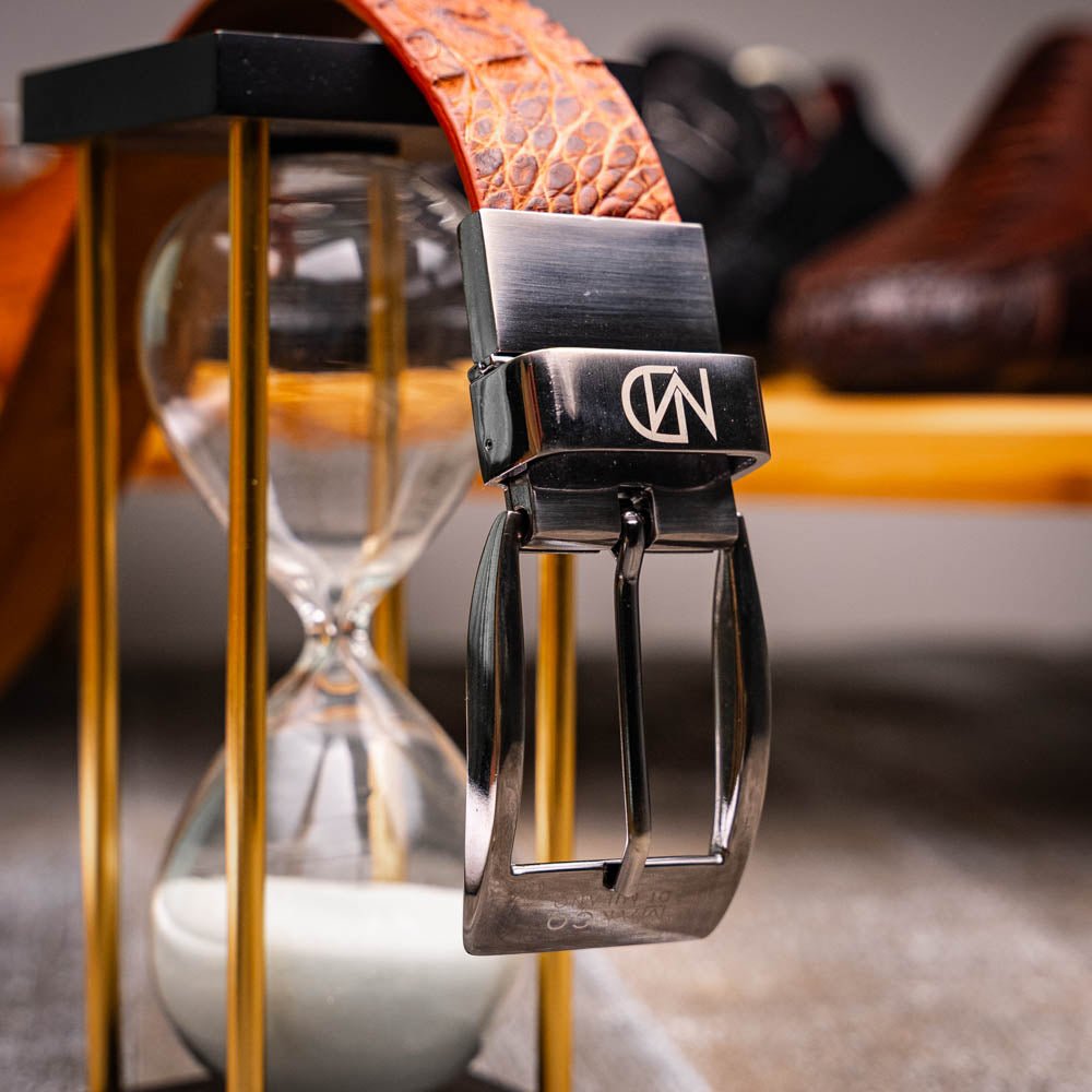 Marco Di Milano Silvio Belt Rustic Cognac - Angler's Pro Tackle & Outdoors