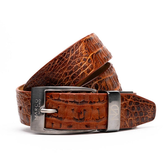 Marco Di Milano Silvio Belt Rustic Cognac - Angler's Pro Tackle & Outdoors