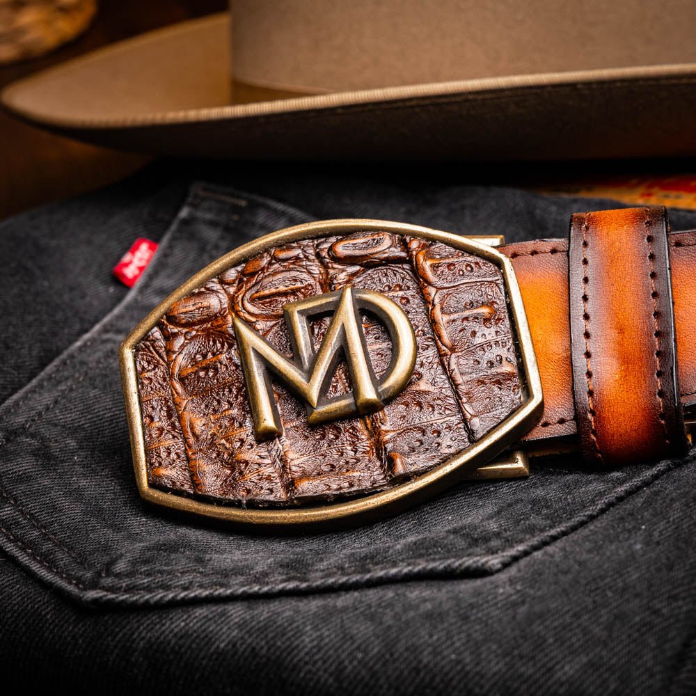 Marco Di Milano Texas Belt Aged Brown - Angler's Pro Tackle & Outdoors