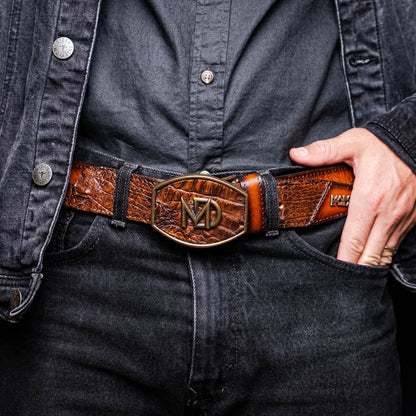 Marco Di Milano Texas Belt Aged Maple - Angler's Pro Tackle & Outdoors