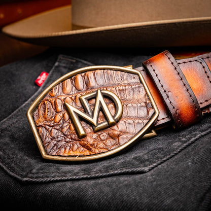 Marco Di Milano Texas Belt Aged Maple - Angler's Pro Tackle & Outdoors
