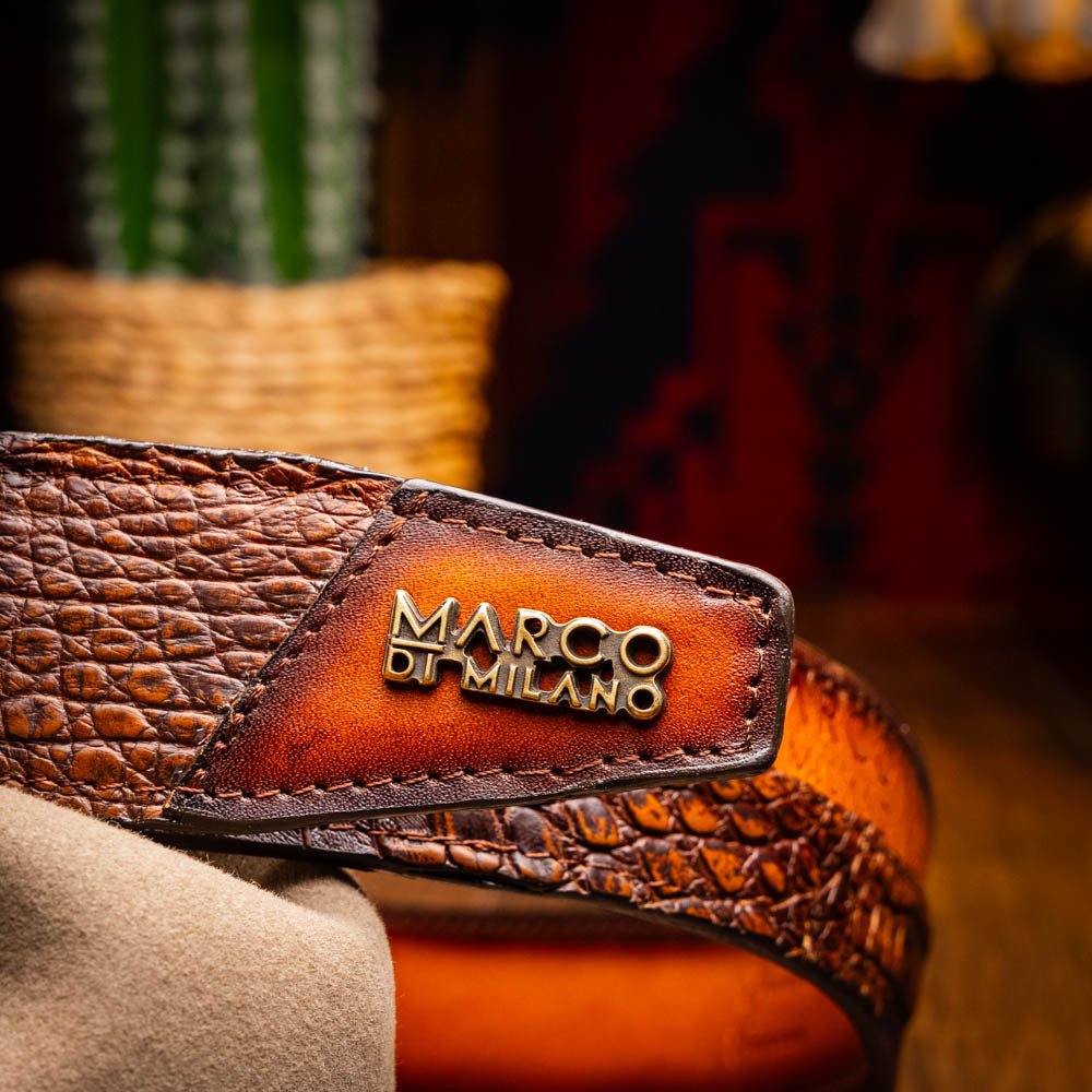 Marco Di Milano Texas Belt Aged Maple - Angler's Pro Tackle & Outdoors