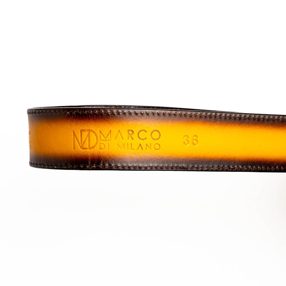 Marco Di Milano Texas Belt Mustard Brown - Angler's Pro Tackle & Outdoors