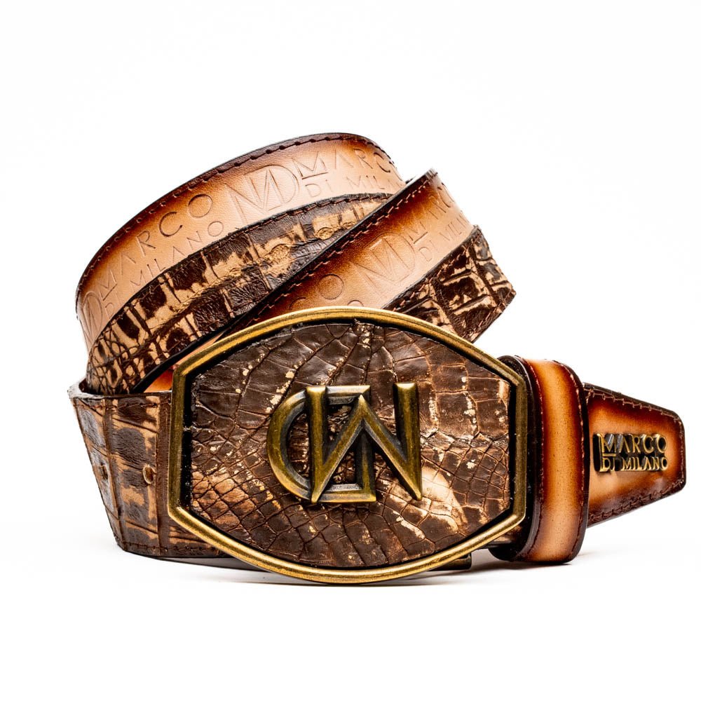 Marco Di Milano Texas Belt Stone Brown - Angler's Pro Tackle & Outdoors