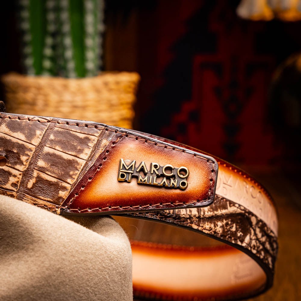Marco Di Milano Texas Belt Stone Brown - Angler's Pro Tackle & Outdoors