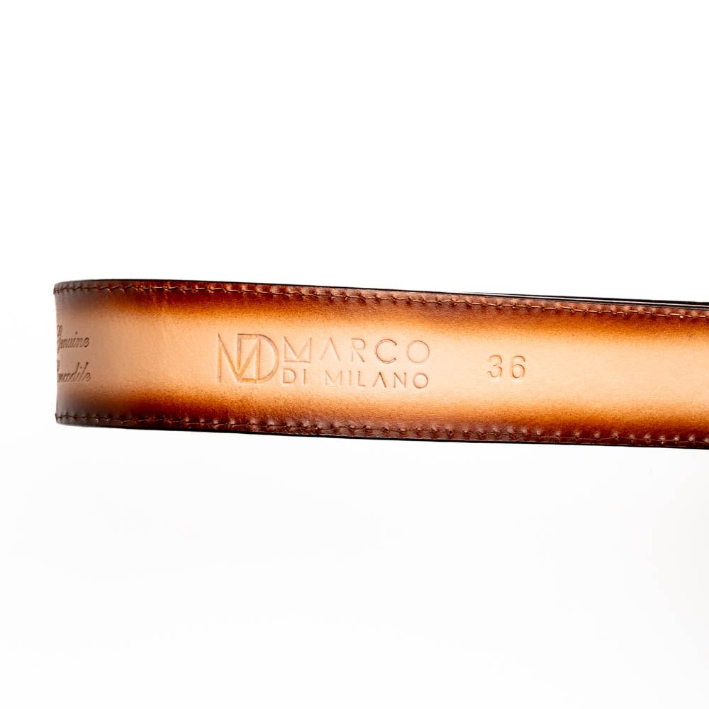 Marco Di Milano Texas Belt Stone Brown - Angler's Pro Tackle & Outdoors