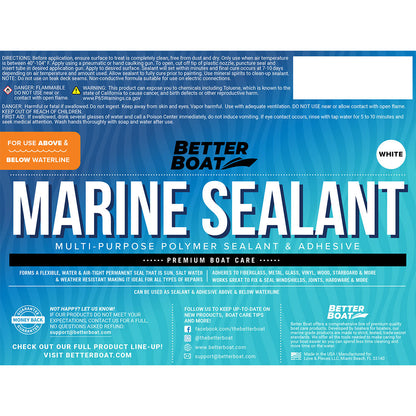 Better Boat - Marine Sealant & Adhesive Caulk