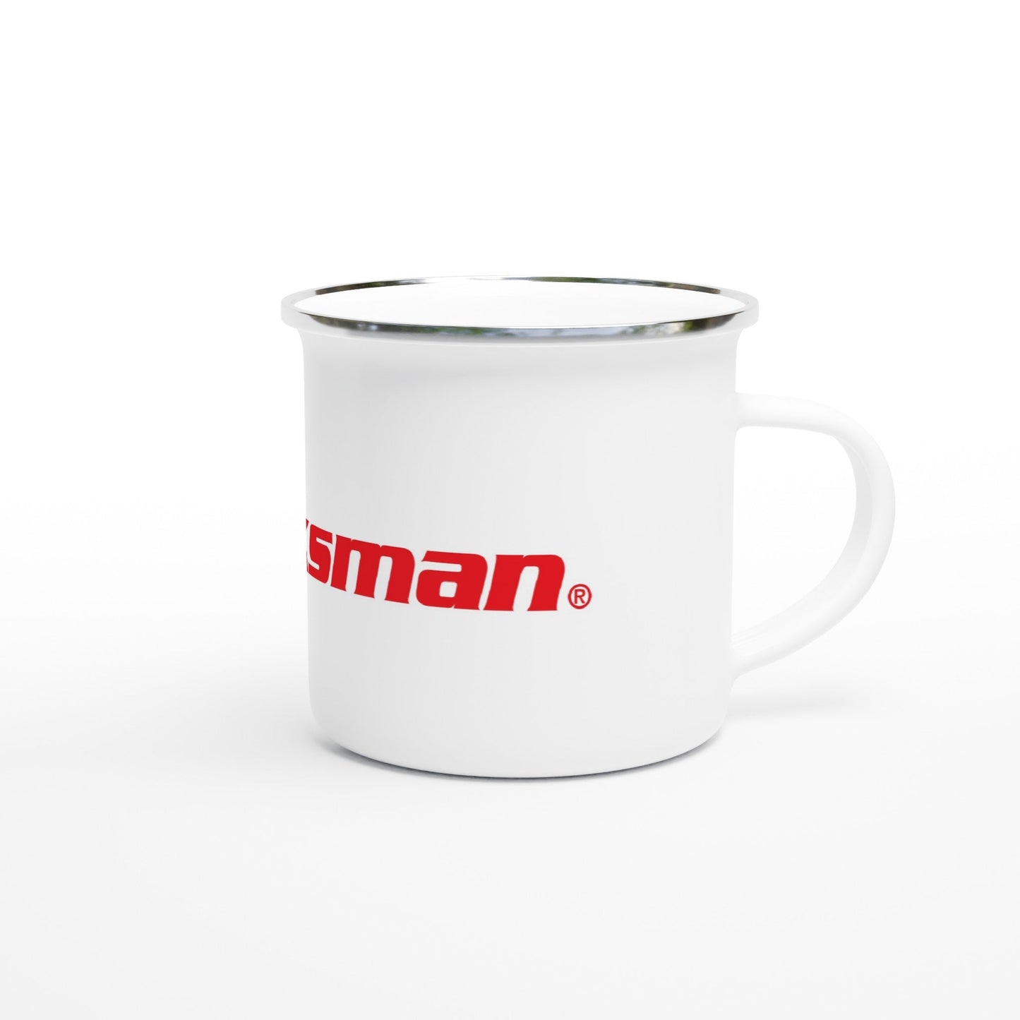 Magnadyne Marksman | White 12oz Enamel Mug