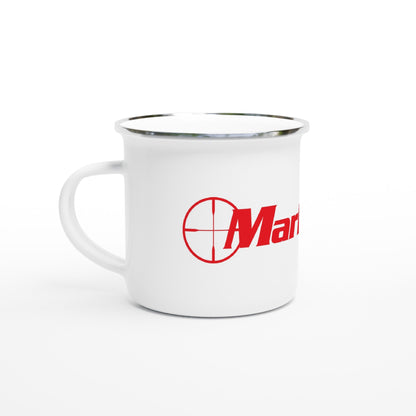 Magnadyne Marksman | White 12oz Enamel Mug