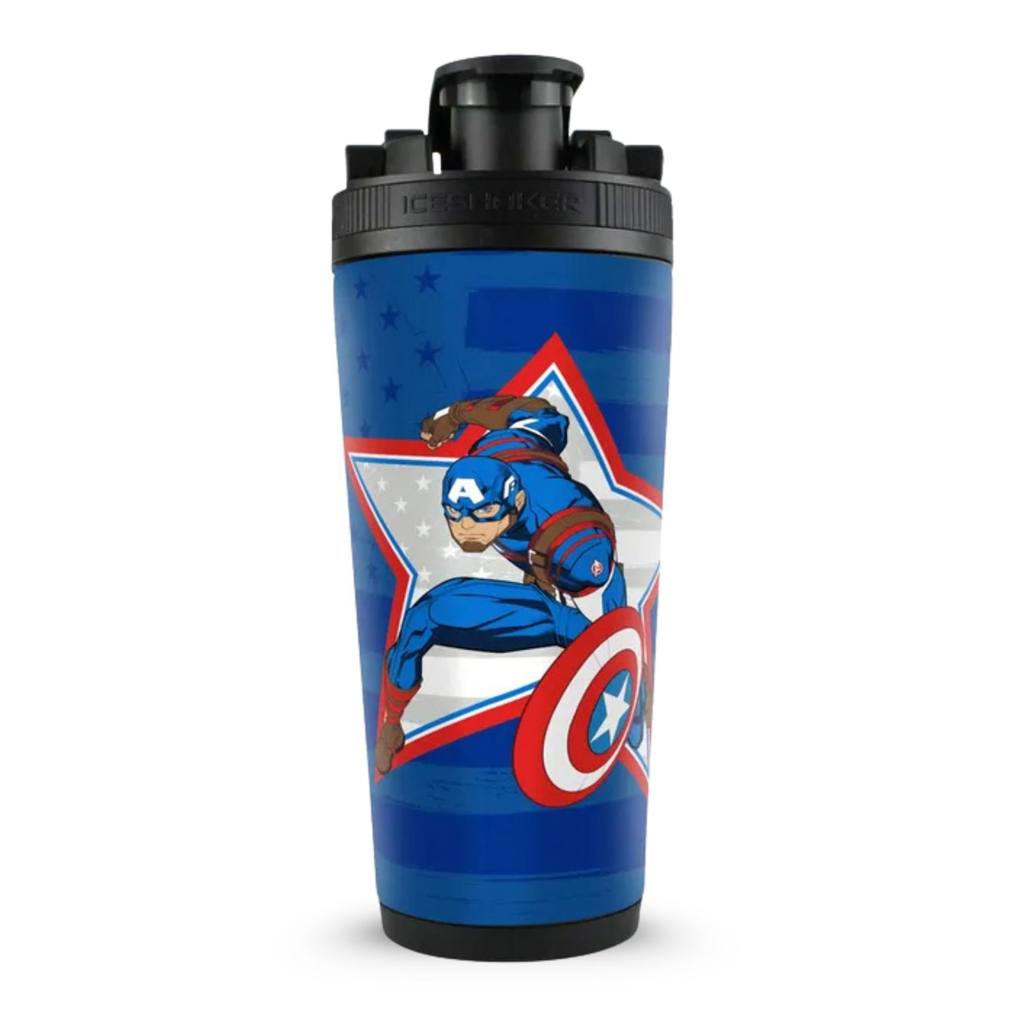 Marvel Captain America's Flag 4D Ice Shaker - Angler's Pro Tackle & Outdoors