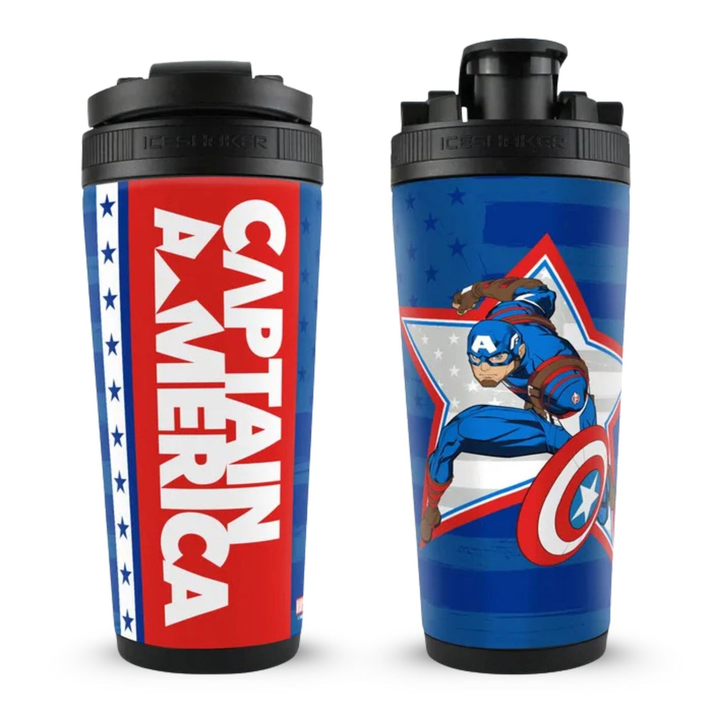 Marvel Captain America's Flag 4D Ice Shaker - Angler's Pro Tackle & Outdoors