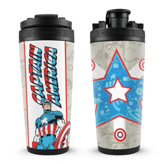 Marvel Retro Captain America 4D Ice Shaker - Angler's Pro Tackle & Outdoors