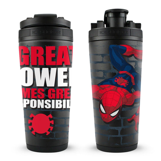 Marvel Spiderman "With Great Power.." 4D Ice Shaker - Angler's Pro Tackle & Outdoors