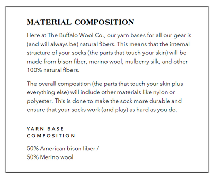The Buffalo Wool Co. Advantage Gloves