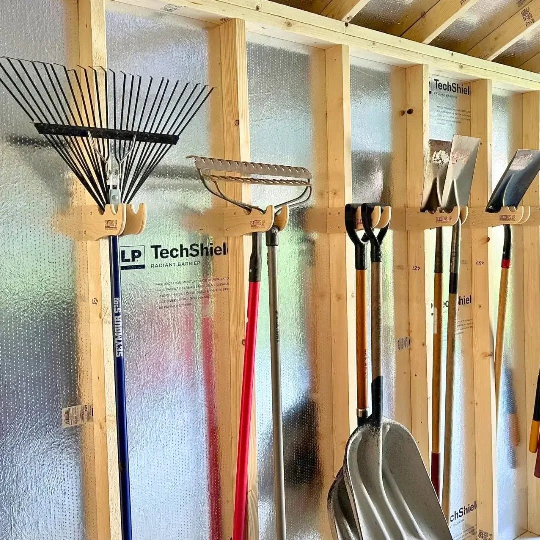 HangThis Up - MAX SHED ORGANIZATION KIT | Storage Yard Garden Shed,  Sheds For Sale, Yard Tool Organizer, Garden Tool Storage, Yard tool Rack, Shed Accessories