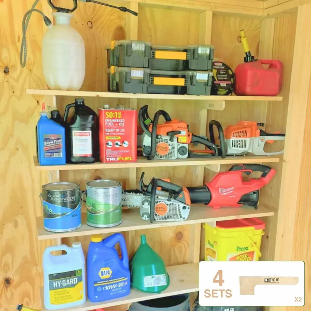 HangThis Up - MAX SHED ORGANIZATION KIT | Storage Yard Garden Shed,  Sheds For Sale, Yard Tool Organizer, Garden Tool Storage, Yard tool Rack, Shed Accessories