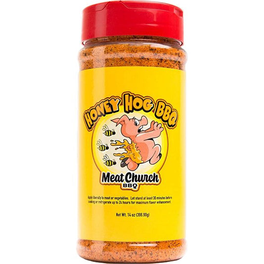 Meat Church Honey Hog BBQ Rub 14 oz. - Angler's Pro Tackle & Outdoors