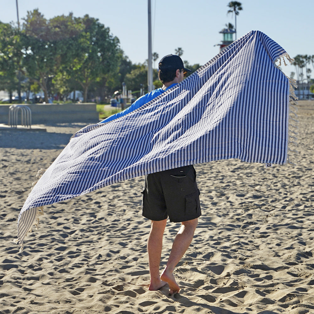NIXY Mediterranean - Oversized Turkish Beach Towel Blanket