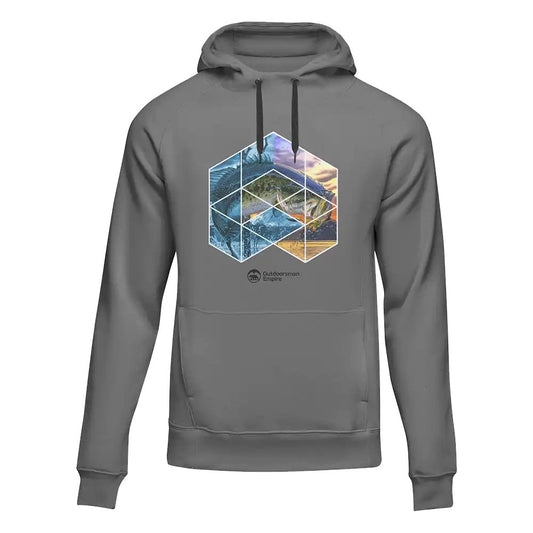 Outdoorzees Fishing Geometry' Unisex Hoodie