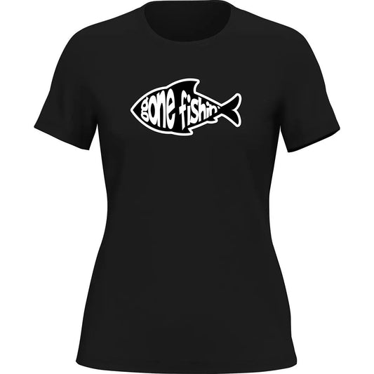 Outdoorzees Gone Fishing v3 T-Shirt for Women