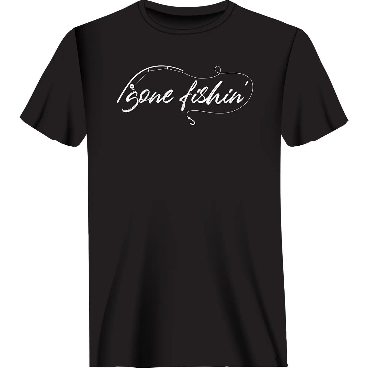 Outdoorzees Gone Fishing v2 Man T-Shirt