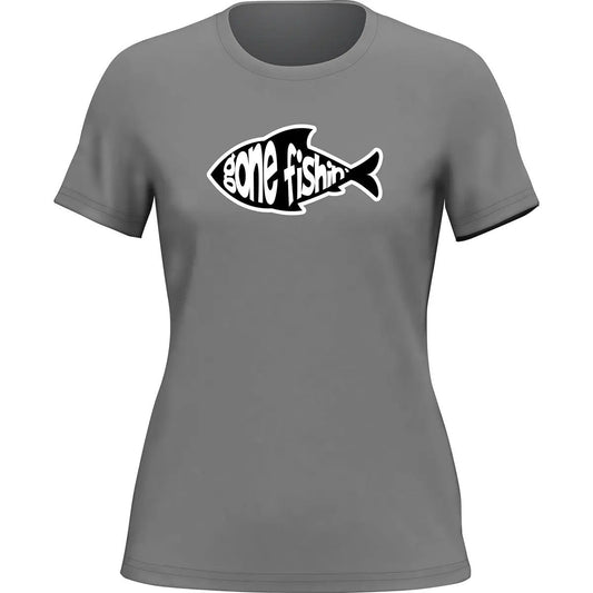 Outdoorzees Gone Fishing v3 T-Shirt for Women