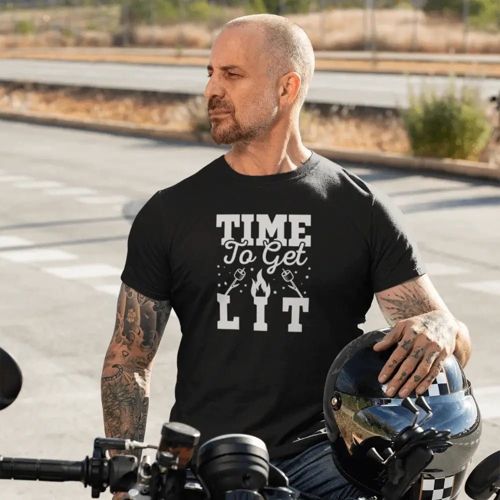 Outdoorzees Time to Get Lit Man T-Shirt