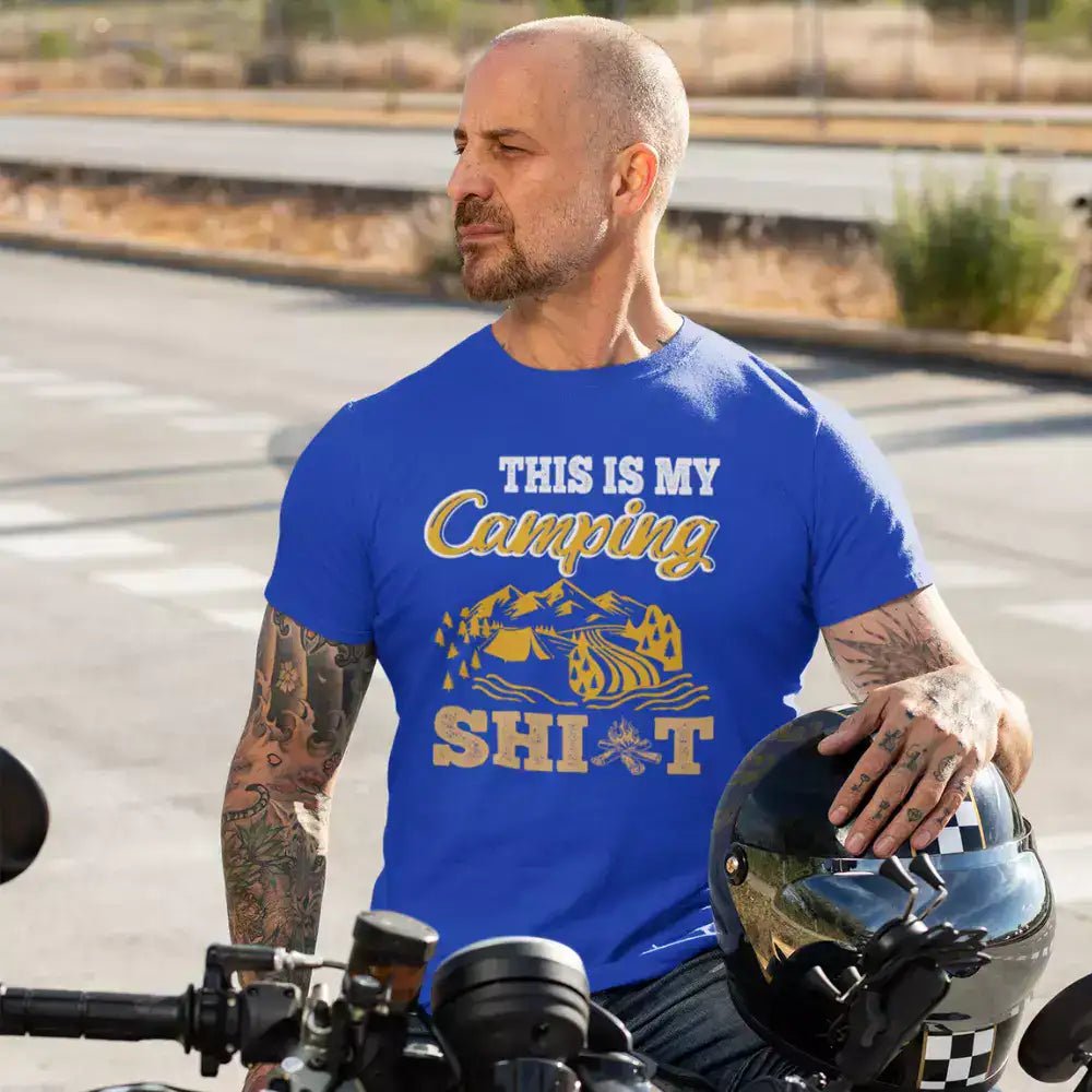Outdoorzees This Is My Camping T-Shirt for Men