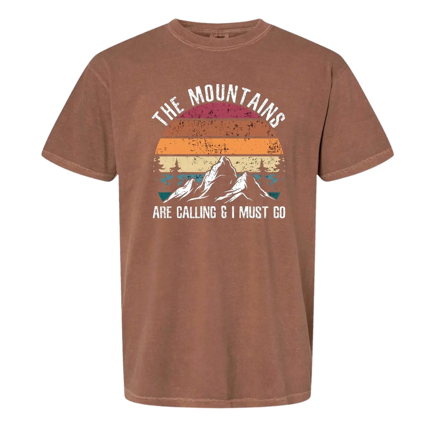 Outdoorzees Hiking The Mountains Are Calling T-Shirt