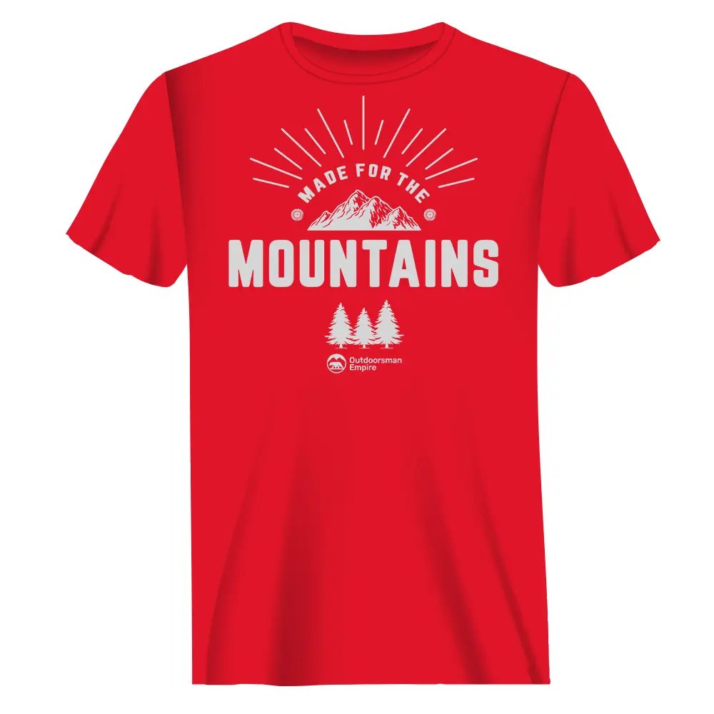 Outdoorzees Made For The Mountains T-Shirt for Men