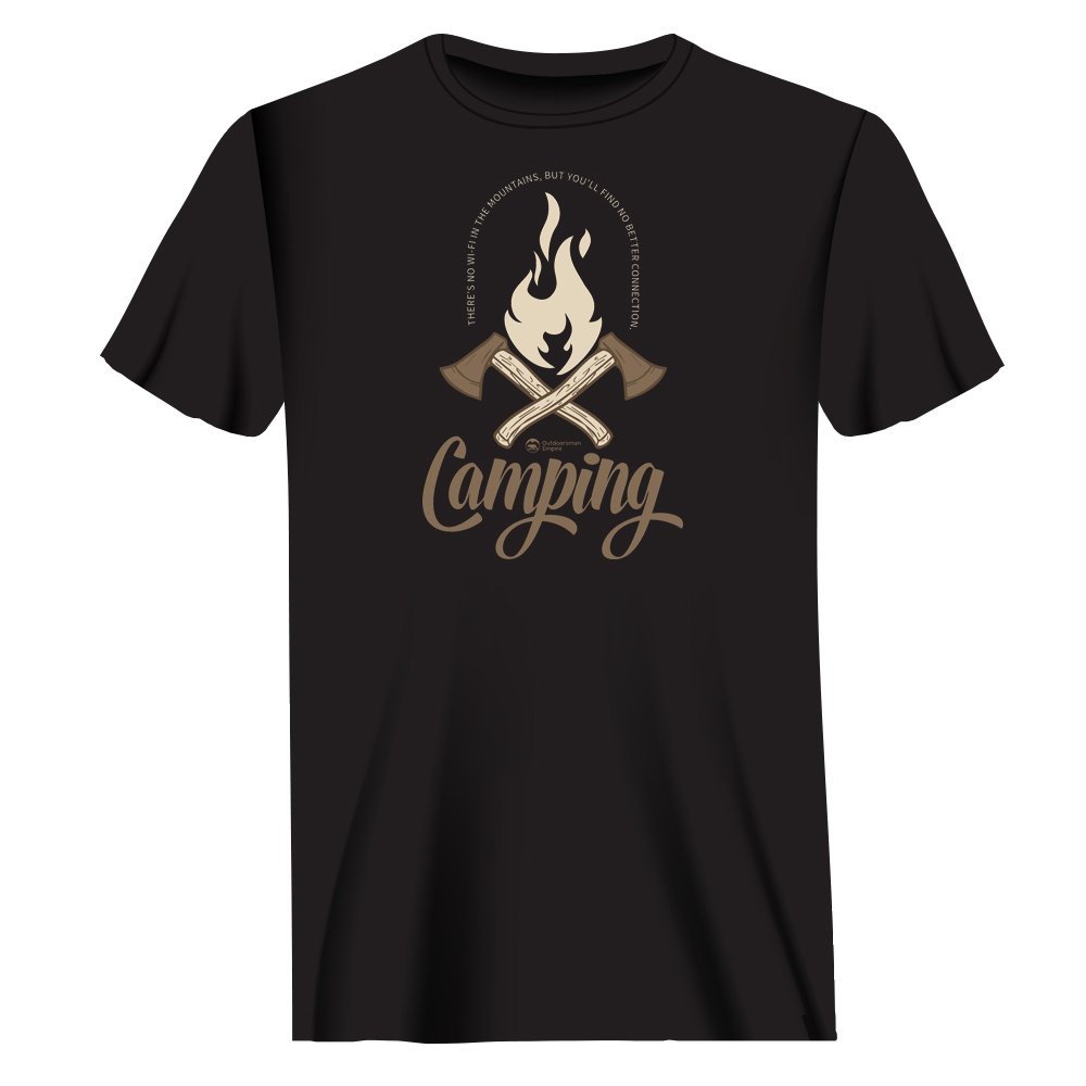 Outdoorzees Camping Axes Unisex T-Shirt