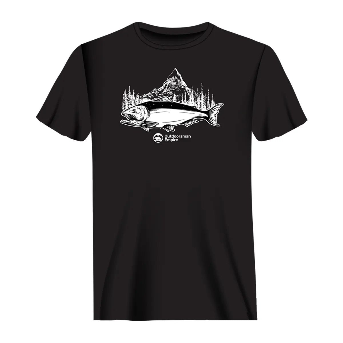 Outdoorzees Fishing Mountain Man T-Shirt