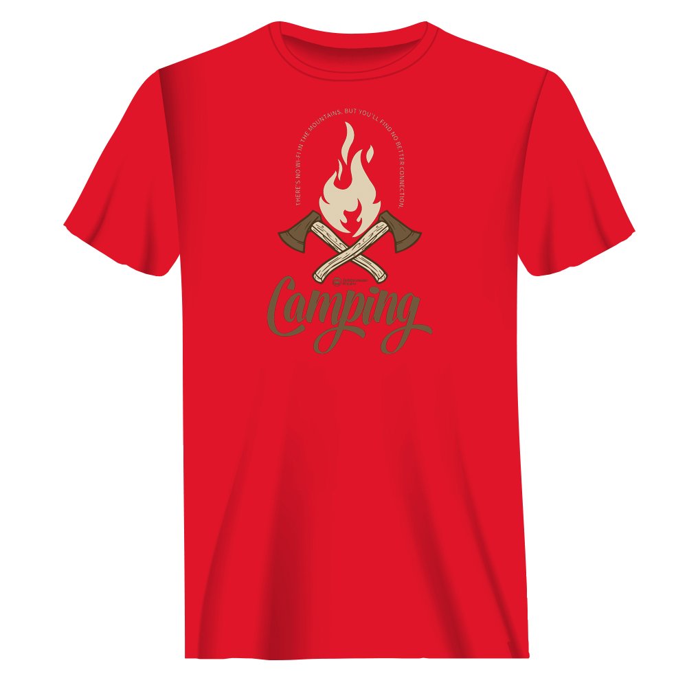 Outdoorzees Camping Axes Unisex T-Shirt
